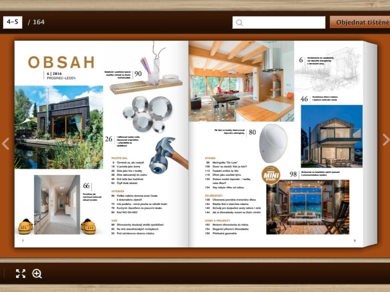 On-line verze letošních čísel časopisů DŘEVO&stavby a sruby&roubenky do konce června ZDARMA